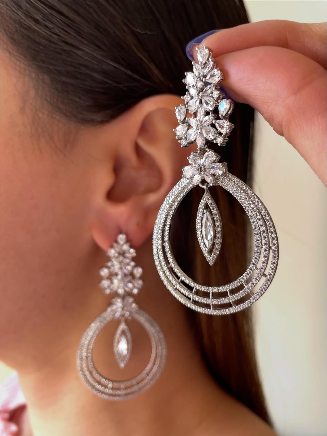 گوشواره جواهری